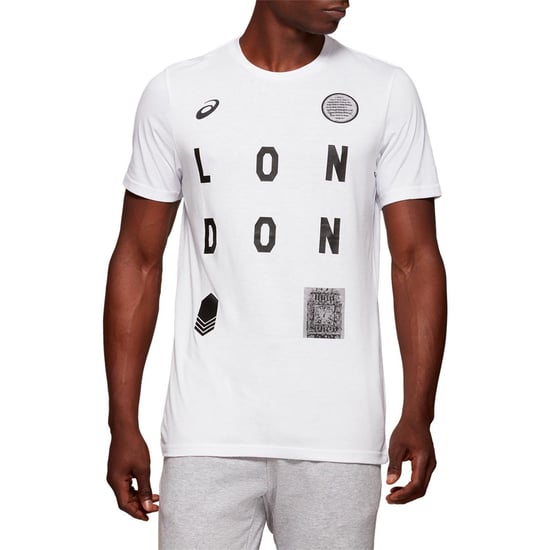 Asics London City Mens White T-Shirt