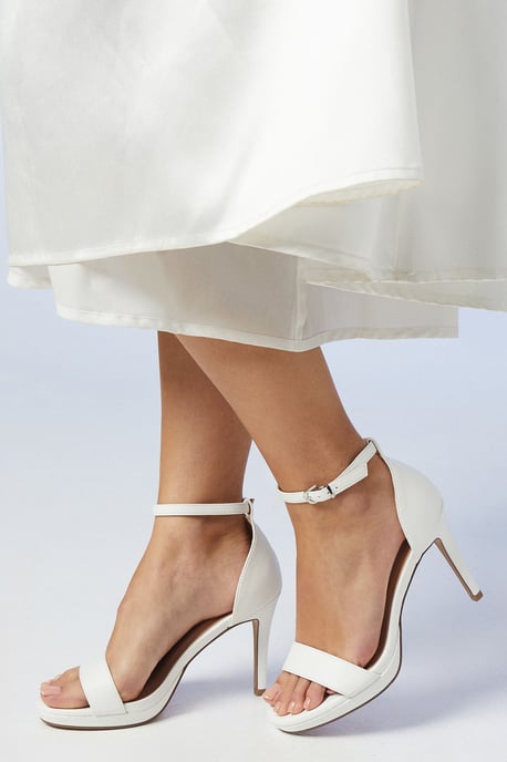 Wide Fit Bridal Talia Platform Heeled Sandals - Image 1
