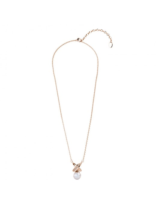 Colgantes Chris Pearl - Oro rosa y cristal - Image 5