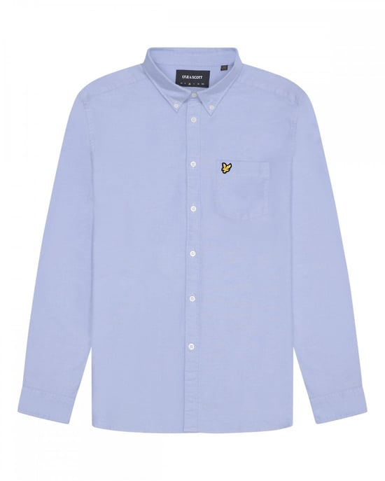 Camisa Oxford Sencilla para Hombre Lyle & Scott - Image 1