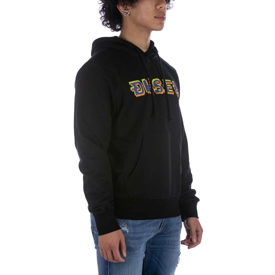 Sudadera Diesel S-Ginn Hood K27 Negro - Image 2