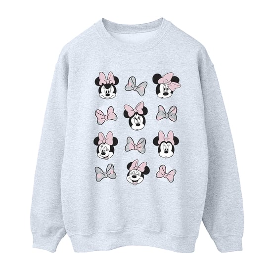 Disney Womens/Ladies Minnie Mouse Multiple Sweatshirt (Sports Grey) - Image 1