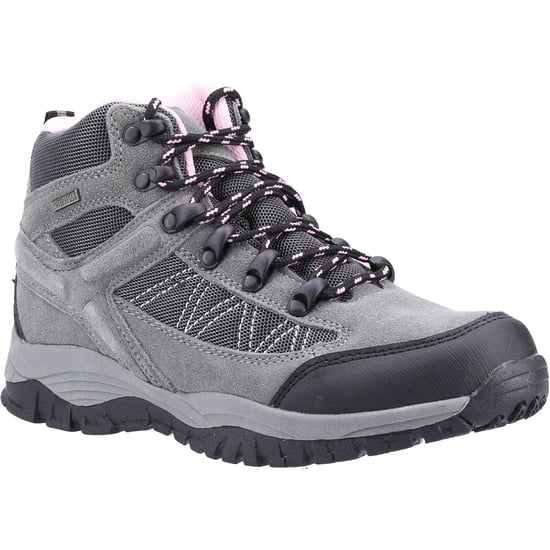 Cotswold Womens/Ladies Maisemore Suede Hiking Boots (Grey) - Image 1