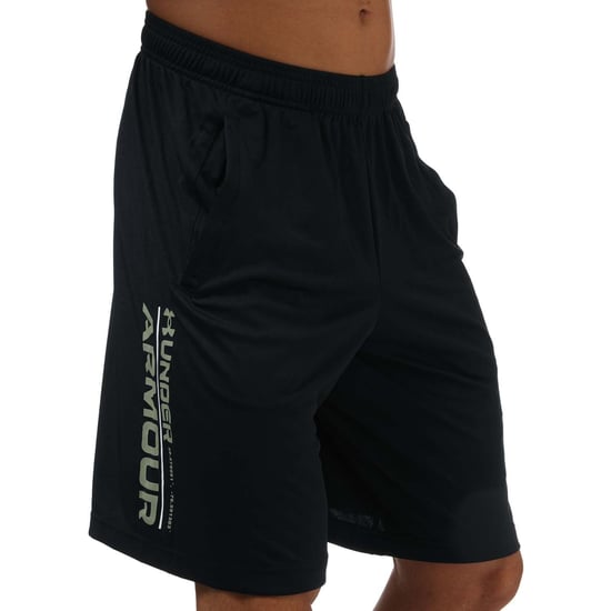 Men's Under Armour UA Tech Wordmark Shorts in Black - Image 1