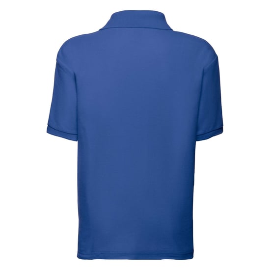 Fruit of the Loom Childrens/Kids Pique Short-Sleeved Polo Shirt (Royal) - Image 2