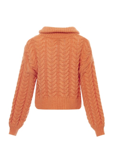 Mymo Cardigan women orange - Image 2