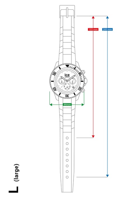 Ice Watch Ice Chrono - Dark Blue Rose-gold Men's Blue Watch 020621 - Image 6