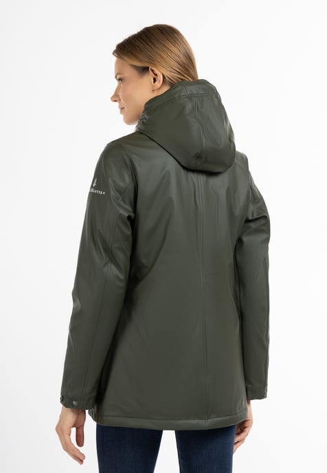DreiMaster Maritim rain jacket with woven fur lining drymaster - Image 4