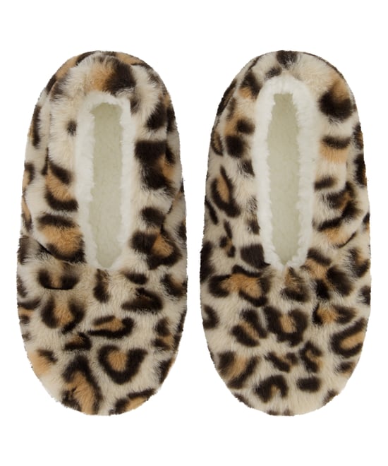 Hunkemöller Leopard Cosy Ballerina Slippers - Image 2