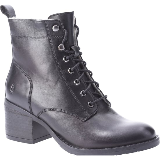Hush Puppies Harriet Leather Women's Black Boots - Image 1