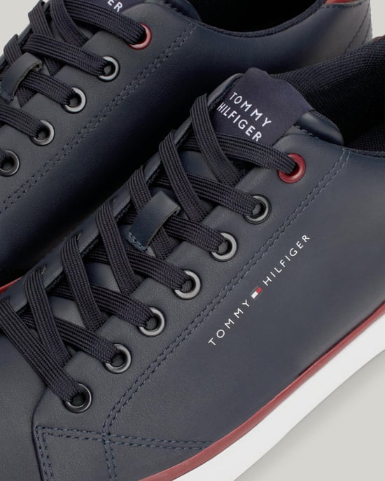 Zapatillas de cuero vulcanizado para hombre TH Essential Core de Tommy Hilfiger - Image 2