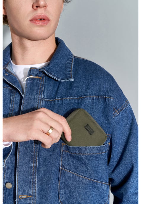 Selus Zip Round Wallet