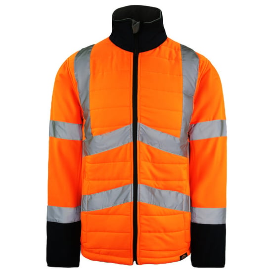 Dickies Hi-Vis Loudon Mens Naranja Reflectante - Image 1