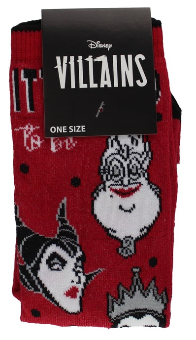 Calcetines Villanos Disney para Mujer | Casual Novelty Dress Socks | Regalos Disney para Ella - Villanos - Image 2
