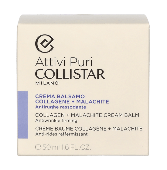 Bálsamo Crema Collistar Attivi Puri Colágeno + Malaquita 50 ml - Image 2