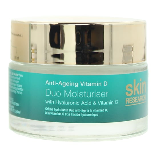 Skin Research Anti-Ageing Vitamin D With Hyaluronic Acid & Vitamin C Duo Moisturiser 50ml