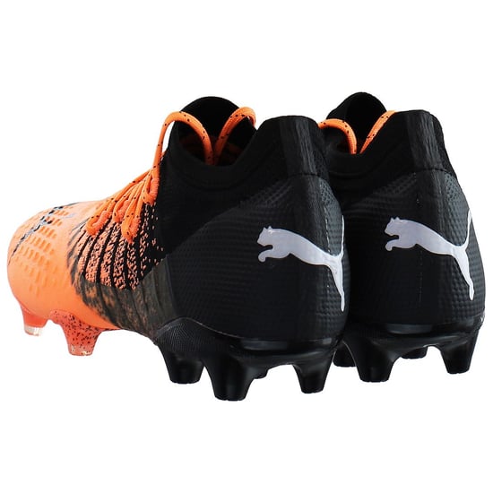 Puma Future Z 1.3 FG/AG Mens Orange/Black Football Boots - Image 3