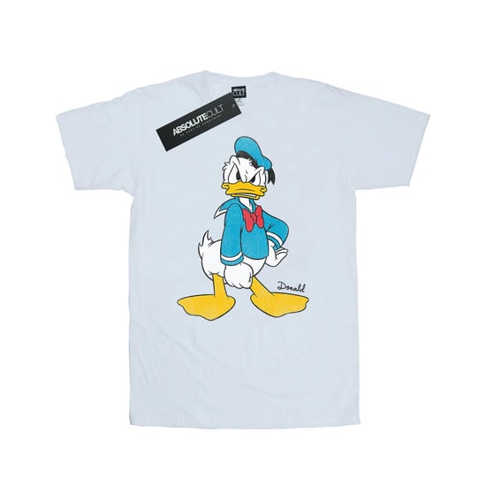 Disney Mens Donald Duck Angry T-Shirt (White)