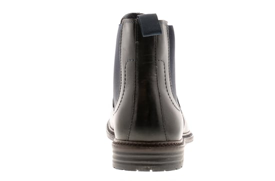 Bandwagon Mens Smart Boots Apollo Leather Slip On black