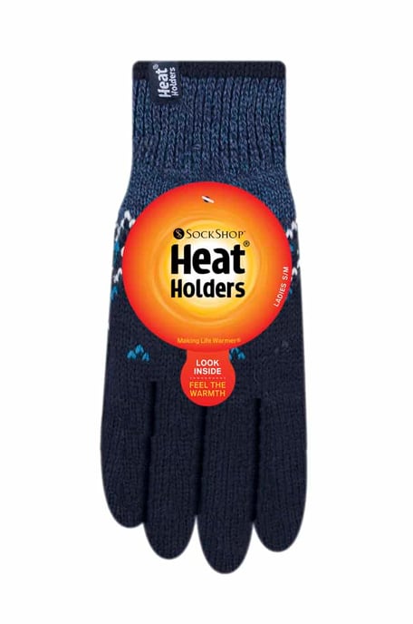 Heat Holders - Guantes térmicos nórdicos con forro polar para mujer - Image 2