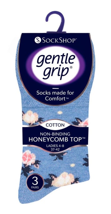 Gentle Grip - Calcetines no elásticos Gentle Grip 6 pares - SOLRH177 - Image 2