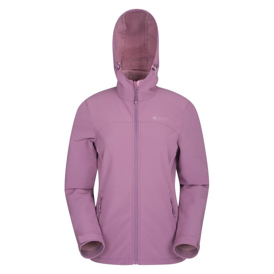 Mountain Warehouse Womens/Ladies Exodus Breathable Soft Shell Jacket (Dusky Purple)