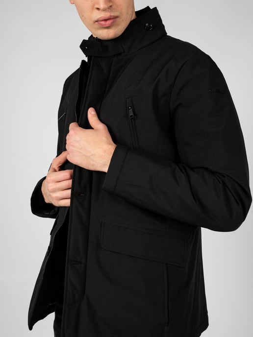Chaqueta Geox Tevere Hombre Negro - Image 6