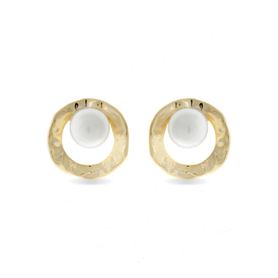 Pendientes Luxenter acabados en oro amarillo de 18K - Jaya - Image 1
