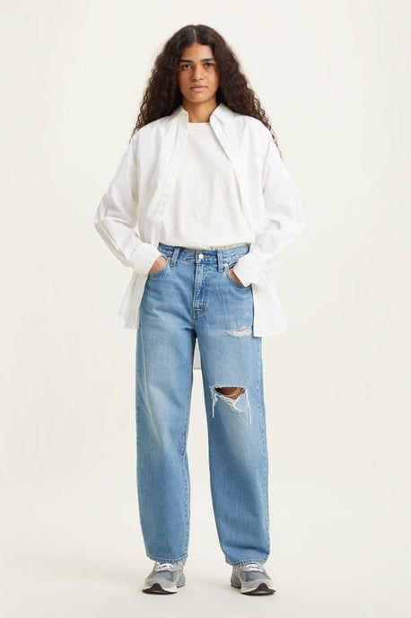 Levi's Baggy Dad jeans medium indigo - Image 4