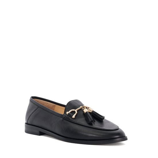 Dune Ladies Graysons - Leather Tassel Trimmed Loafers