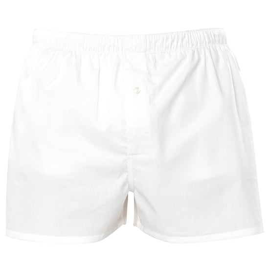 Asquith & Fox Mens Classic Elasticated Boxers/Underwear (White) - Image 1