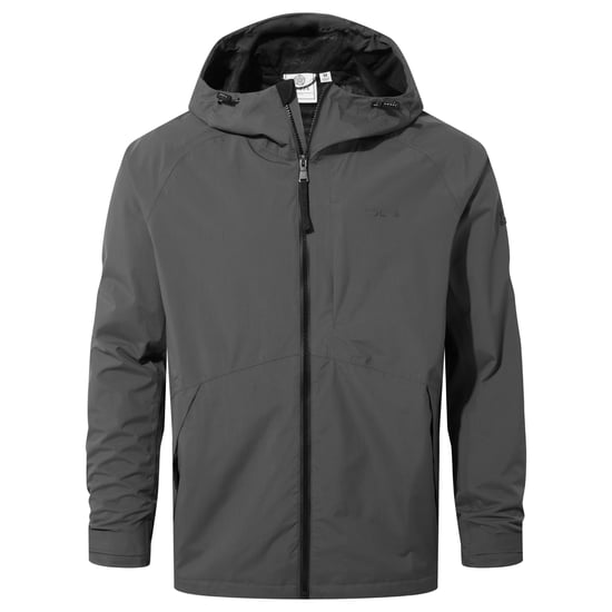 Brigsteer Mens Waterproof Jacket Soot Grey