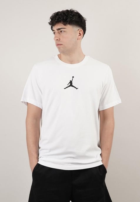 Camiseta blanca con cuello redondo para hombre Nike Air Jordan Jumpman - Image 1