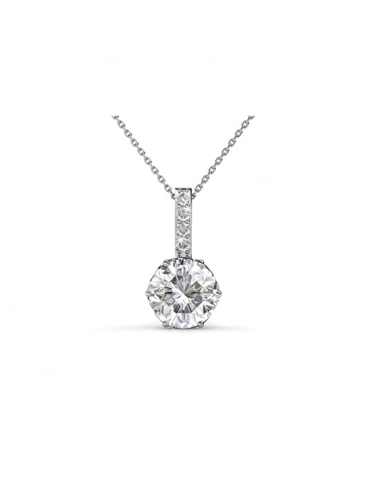 Colgantes Kristine - Plata y Cristal - Image 1