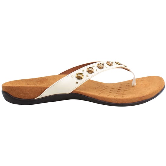 Vionic Rest Floriana Womens White Flip-Flops - Image 4