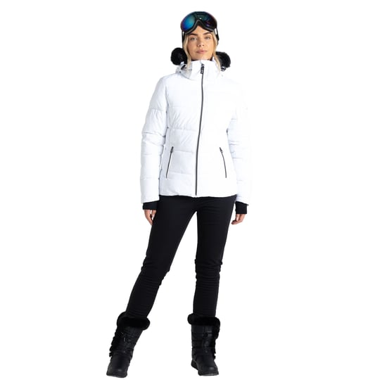 Dare 2B Womens/Ladies Glamourize IV Ski Jacket (White) - Image 6