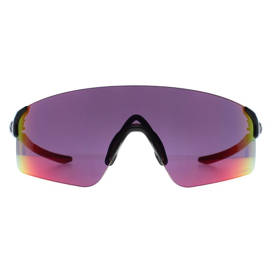 Oakley Wrap Mens Polished Black Prizm Road EV Zero Blades