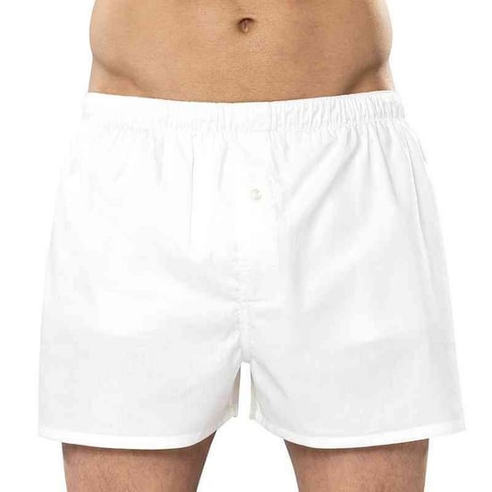 Asquith & Fox Mens Classic Elasticated Boxers/Underwear (White) - Image 2