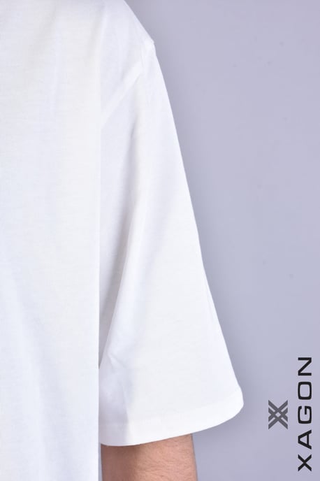 Xagon Man T-shirt Oversize Men's Off-White