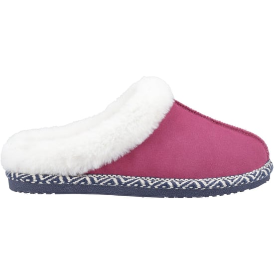 Hush Puppies Amara Suede Women's Pink Slippers - Image 5