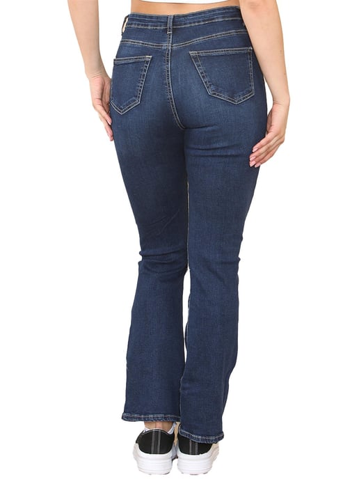 Enzo | Womens Bootcut Jeans - Azul - Image 3