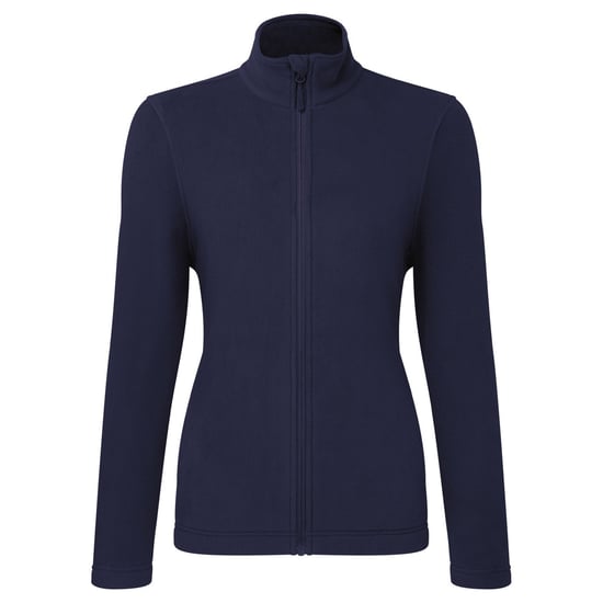 Premier Womens/Ladies Recyclight Full Zip Fleece Jacket (Navy) - Image 1