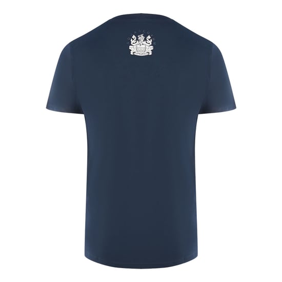 Aquascutum London Embroidered A Logo Navy Blue T-Shirt
