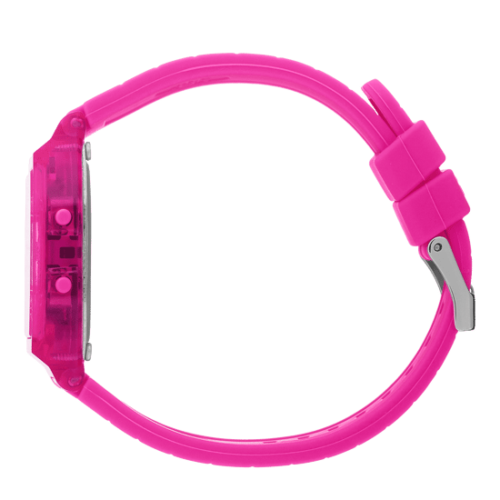 Ice Watch Ice Digit Retro - Neon Pink - Clear Girls's Pink Watch 022887 - Image 2