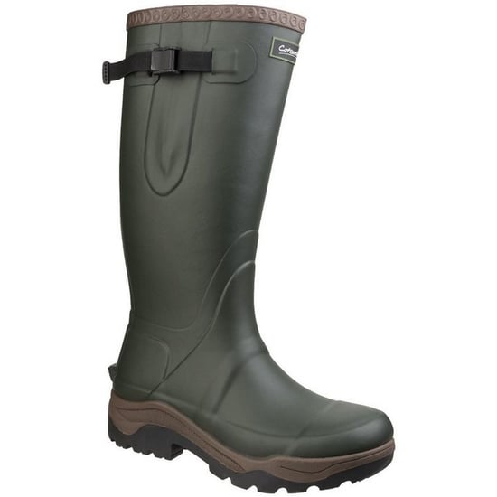 Cotswold Mens Compass Neoprene Wellington Boots (Green) - Image 5