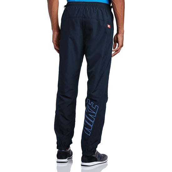 Nike Pantalones de chándal tejidos ligeros para hombre, color azul marino - Image 2