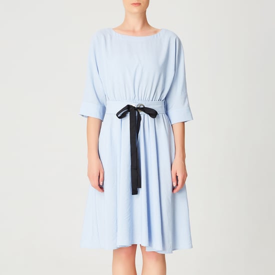 Robe évasée à large ceinture - Image 2