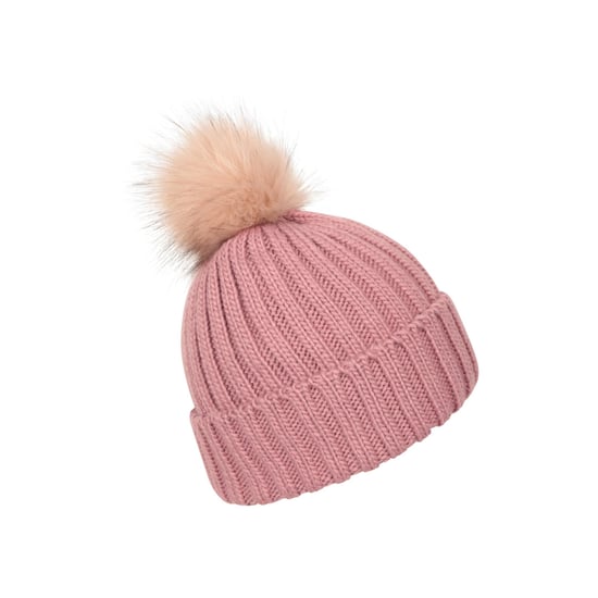 Mountain Warehouse Womens/Ladies Geneva Borg Lined Beanie (Pale Pink)