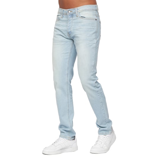 Crosshatch Mens Buraca Slim Jeans (Light Wash) - Image 4