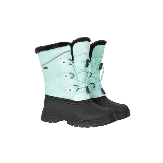 Mountain Warehouse Childrens/Kids Whistler Adaptive Snow Boots (Light Blue) - Image 1